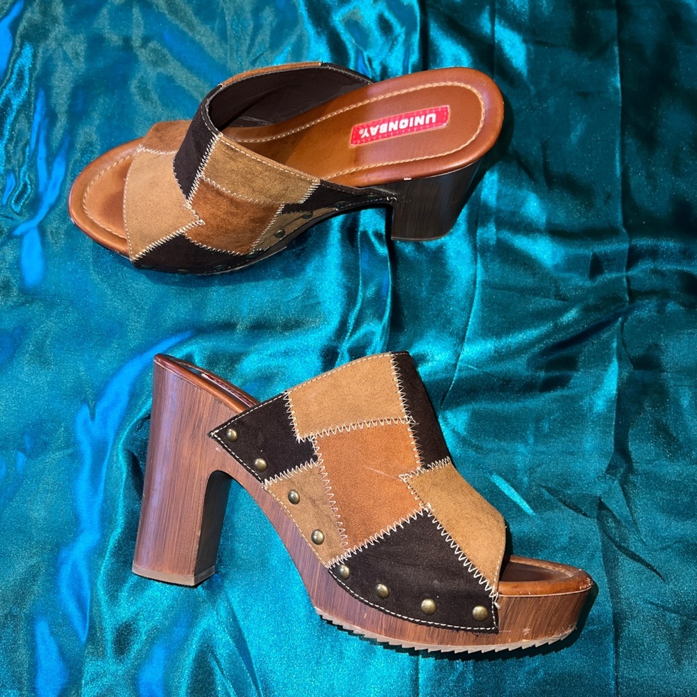 Union Bay Heeled Slip On Shoes
